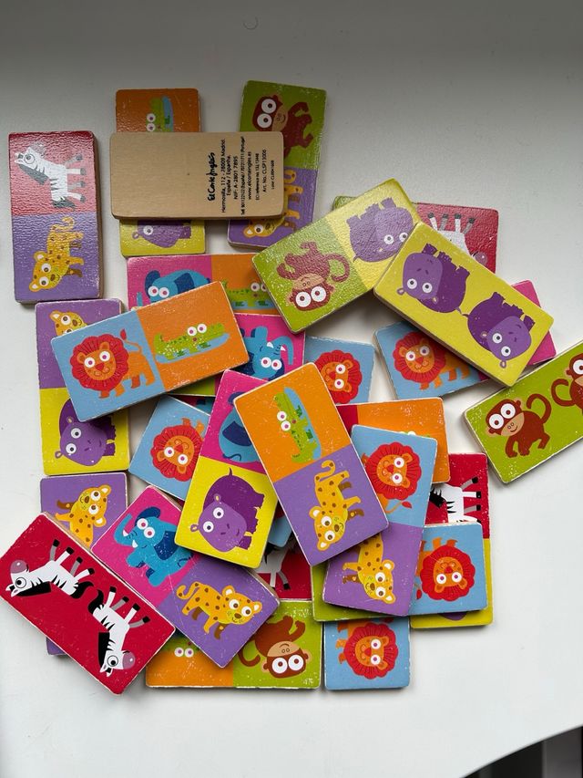 Dominó infantil Eduland animales