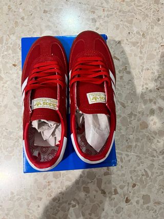 Zapatillas Adidas Handball Spezial Rojas