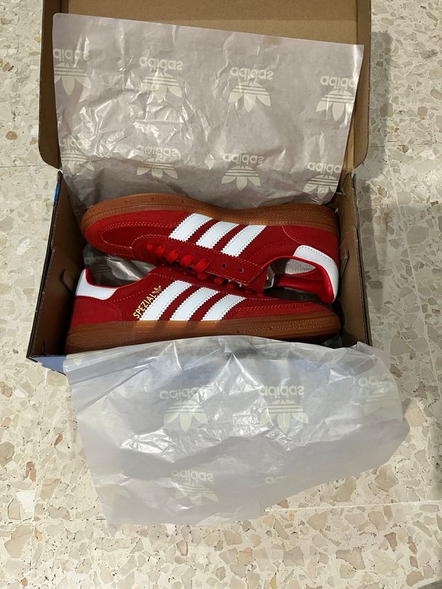 Zapatillas Adidas Handball Spezial Rojas