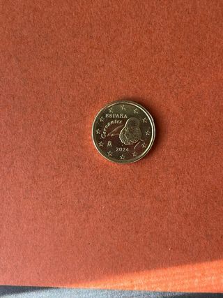 Moneda 10 céntimos Cervantes 2024 impecable