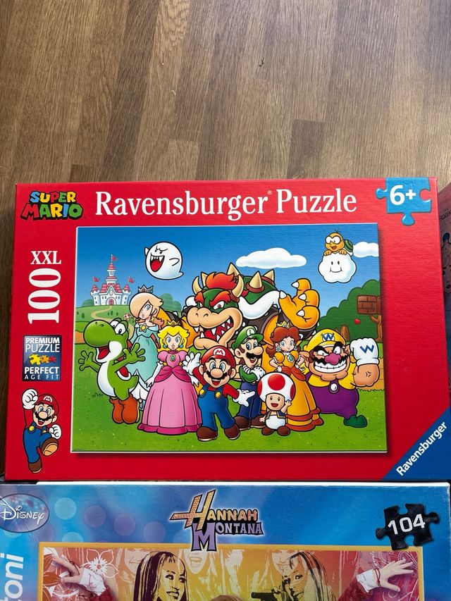 Lote 8 Puzzles Ravensburger, Clementoni, Frozen, S