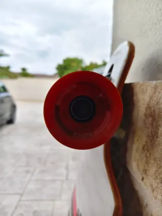 Longboard Aloiki Negro y Naranja