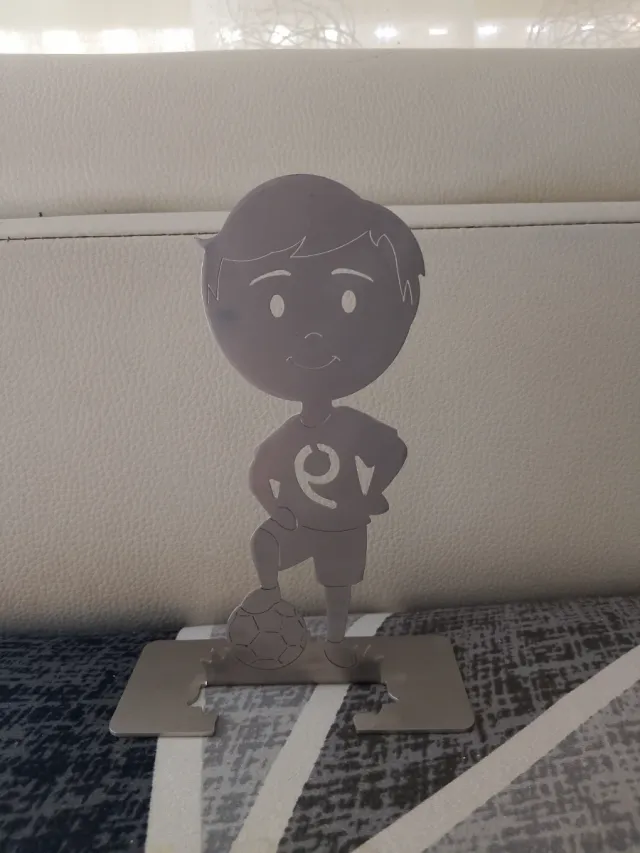 Figuras de fútbol con números 1-10