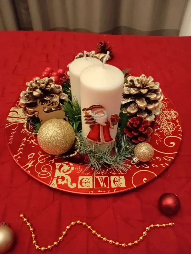 Centrotavola Natalizio 33cm