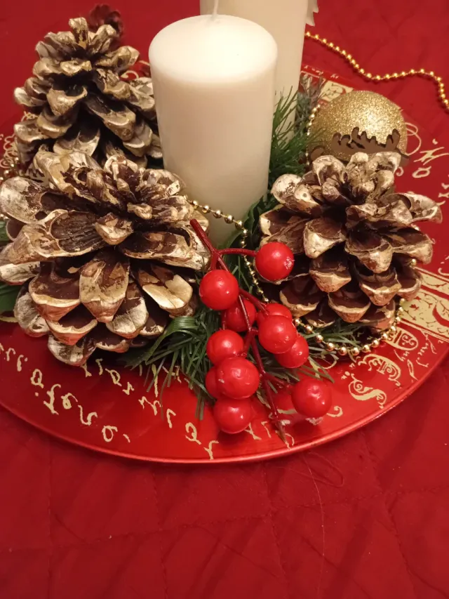 Centrotavola Natalizio 33cm