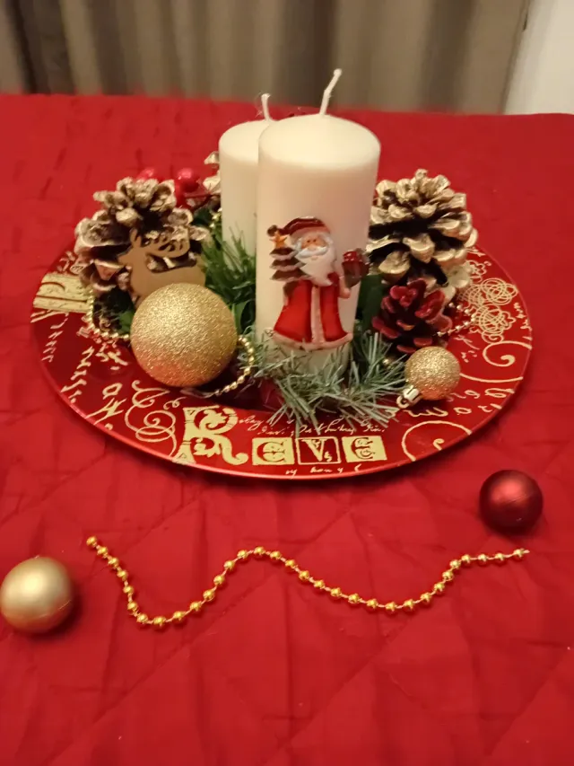 Centrotavola Natalizio 33cm