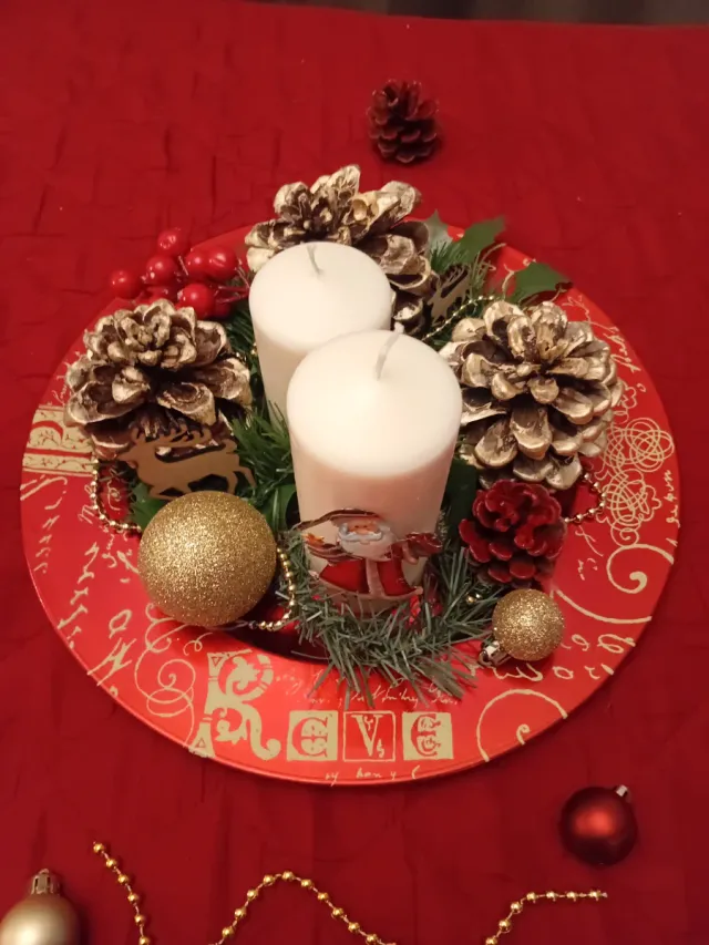 Centrotavola Natalizio 33cm