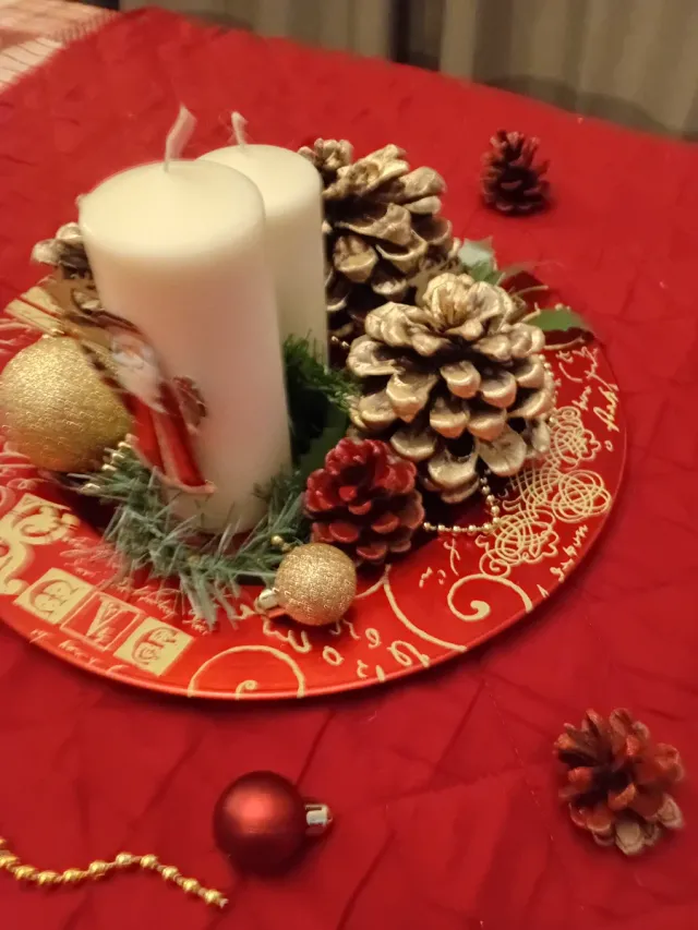 Centrotavola Natalizio 33cm