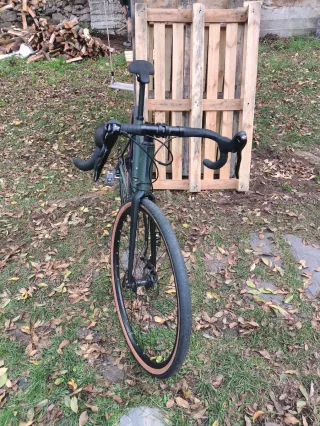 Bicicleta Gravel Triban RC 120 Verde talla M