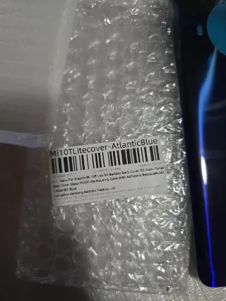 Copertura posteriore Xiaomi Mi 10T Lite Blu