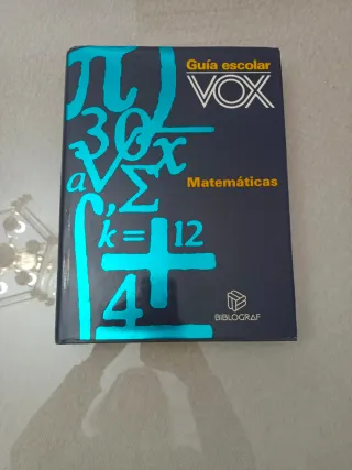 Guia escolar VOX Matemáticas