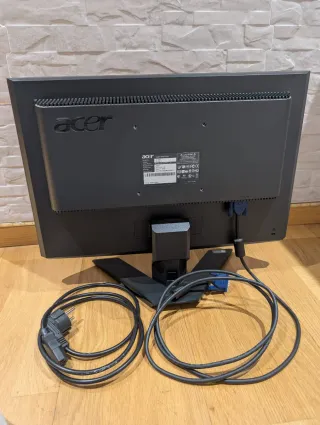 Monitor LCD Acer Negro/Gris