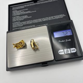 Pendientes Oro 18kt Bicolor