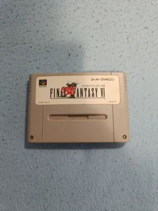 Final Fantasy VI Super Famicom RPG