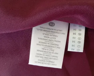 Vestido de fiesta/gala/noche color burdeos