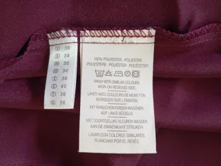 Vestido de fiesta/gala/noche color burdeos