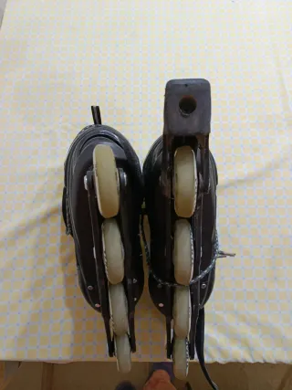 Patines en línea negros talla 42
