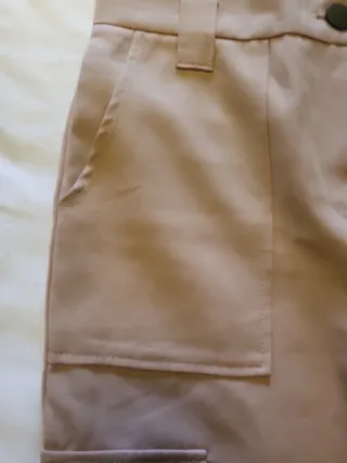 Pantalón cargo beige Talla S