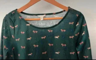 Camiseta de manga larga con un divertido estampado