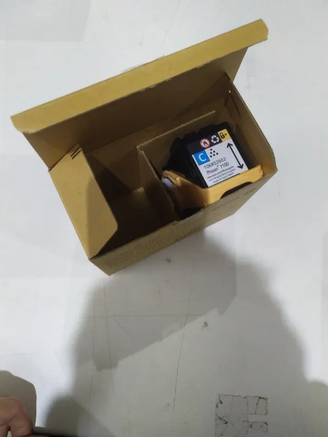 Cartuchos de Tóner Xerox Phaser 7100 Ciano 106R02602, Pacote de 2