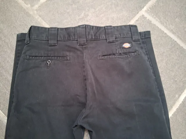 Pantaloni Dickies Uomo 32x34 Neri ( nero-grigio)