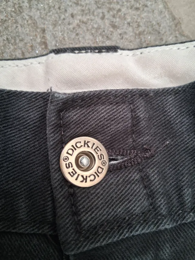 Pantaloni Dickies Uomo 32x34 Neri ( nero-grigio)