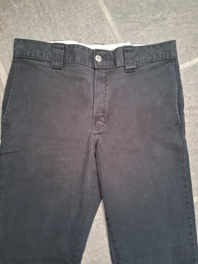 Pantaloni Dickies Uomo 32x34 Neri ( nero-grigio)