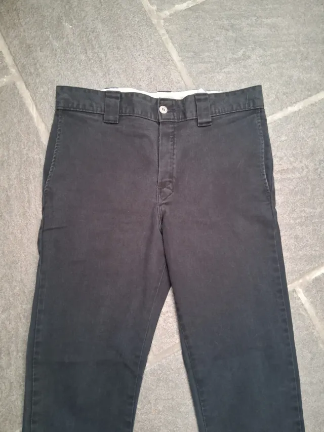 Pantaloni Dickies Uomo 32x34 Neri ( nero-grigio)