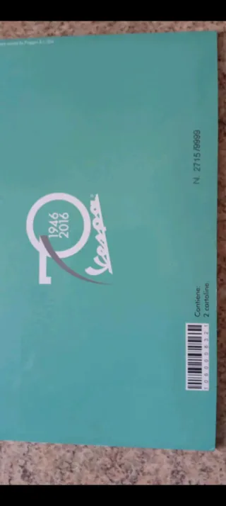 Vespa fodero originale numerato