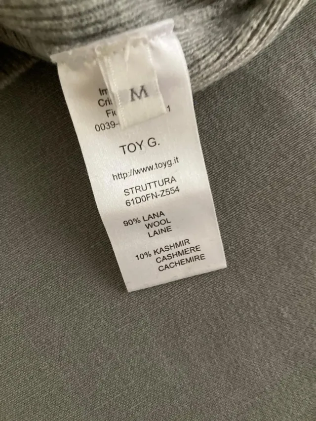 Toy G maglione collo alto fantasia rombi M