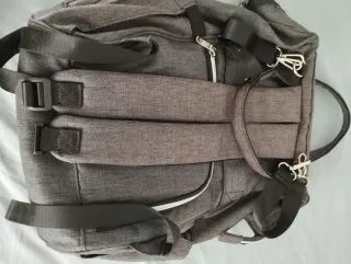 Mochila porta pañales cambiador