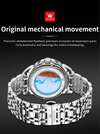 Reloj OLEVS MOON PHASE STAR RIVER