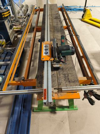 Mesa de corte longitudinal