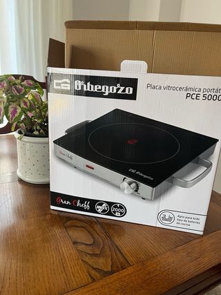 Placa vitrocerámica portátil Orbegozo