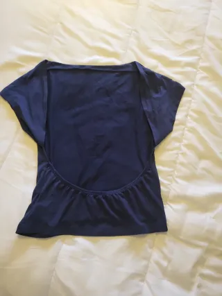 Top Shein Azul Talla S