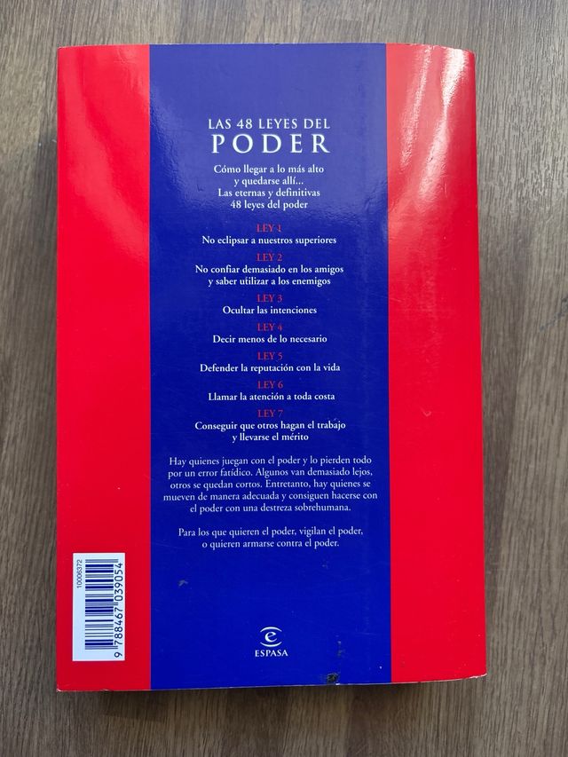Las 48 leyes del poder