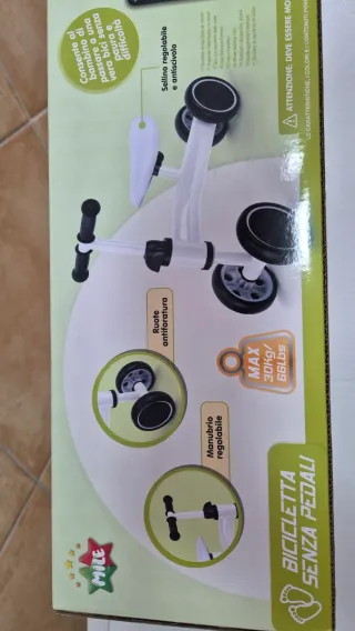 Bicicleta de equilibrio para bebé