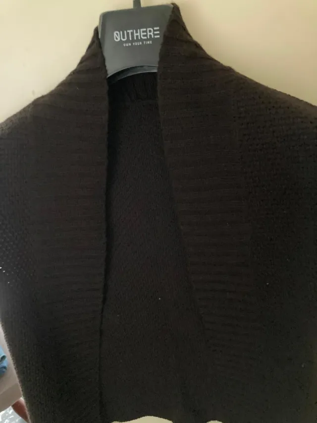 Gilet marrone lana e cashmere