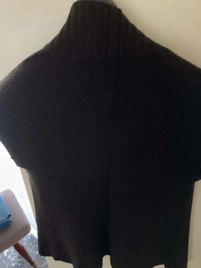 Gilet marrone lana e cashmere