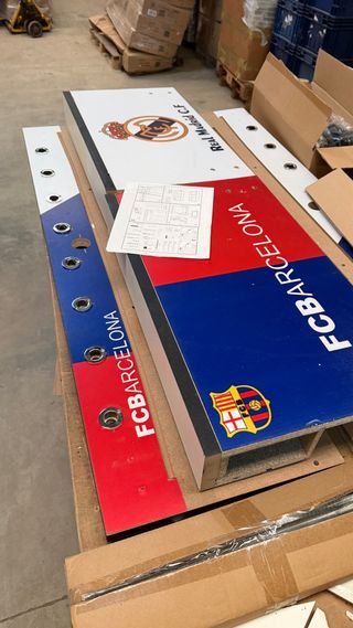 Futbolín FC Barcelona y Real Madrid