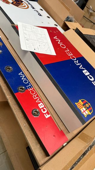 Futbolín FC Barcelona y Real Madrid