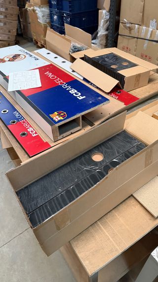 Futbolín FC Barcelona y Real Madrid