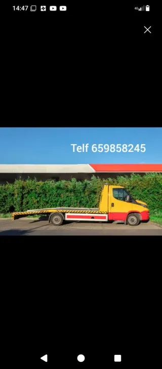 Grua coche economica   portes grua