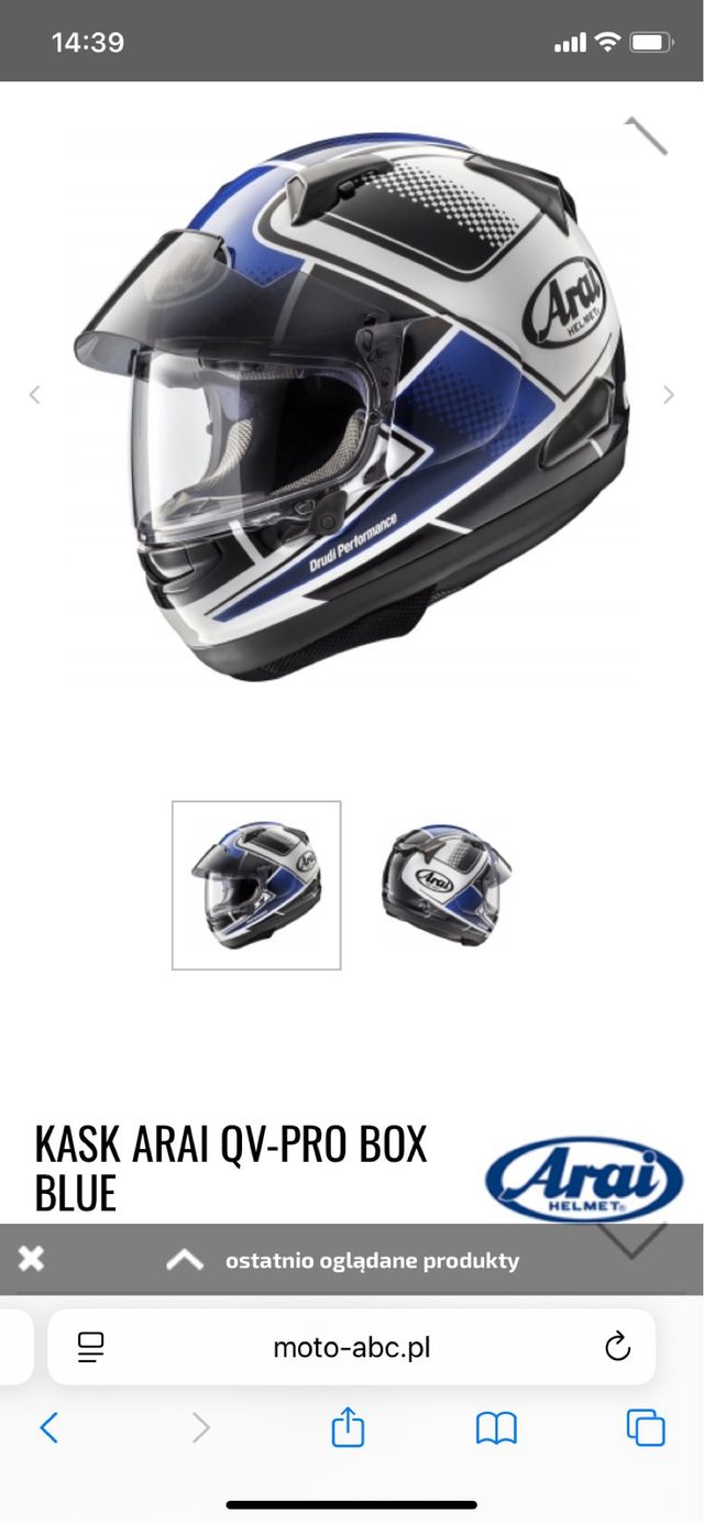 Casco Arai QV-PRO BOX Azul
