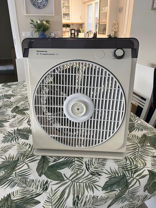 Ventilador Taurus Tropicana 7V Beige/Negro