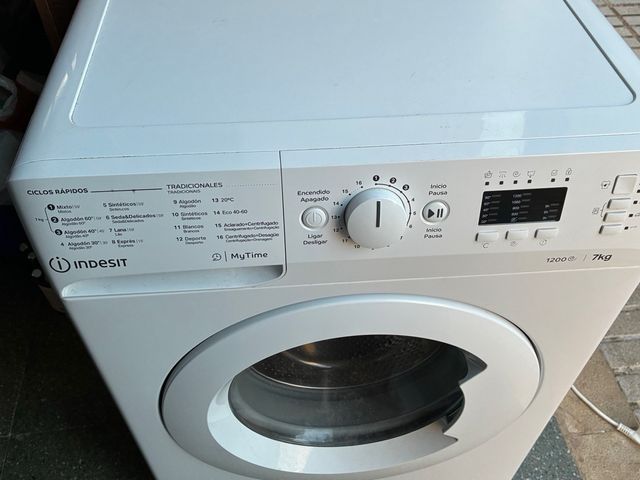 Lavadora Indesit 7kg 1200 rpm