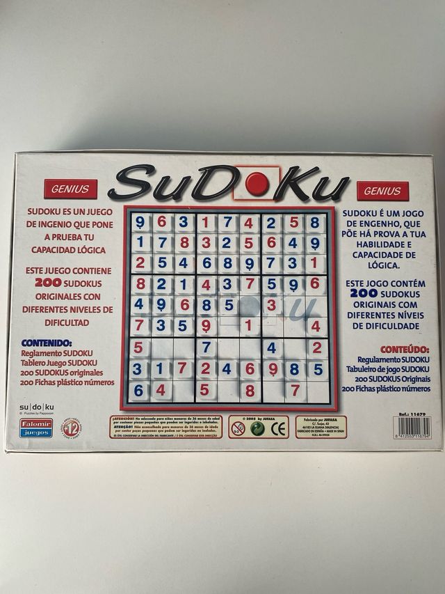 Juego de mesa Desafío Sudoku Genius