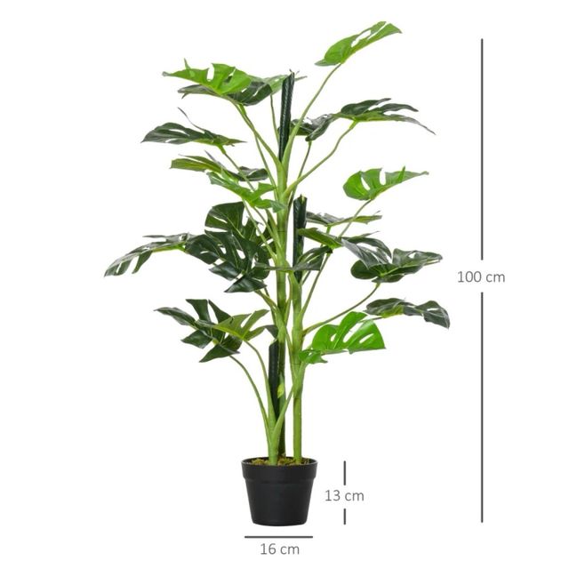 Planta Artificial Monstera 100 cm