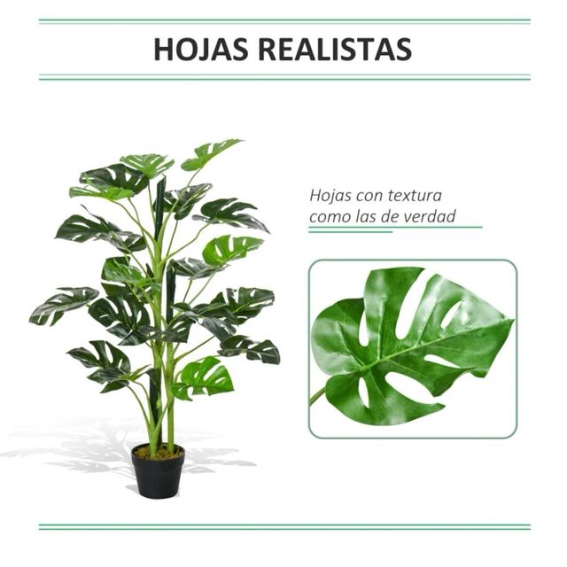 Planta Artificial Monstera 100 cm
