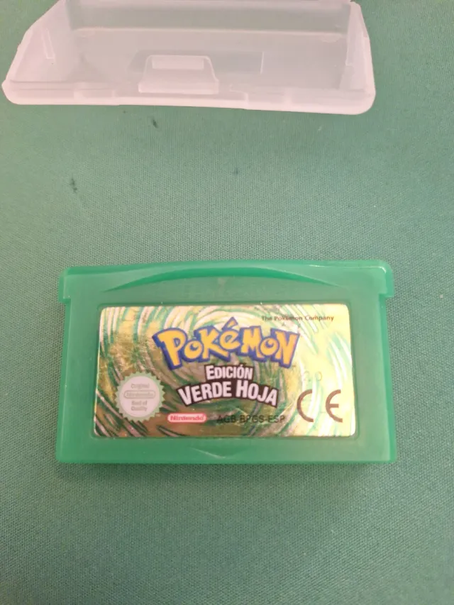 Pokémon Verde Hoja GBA Original